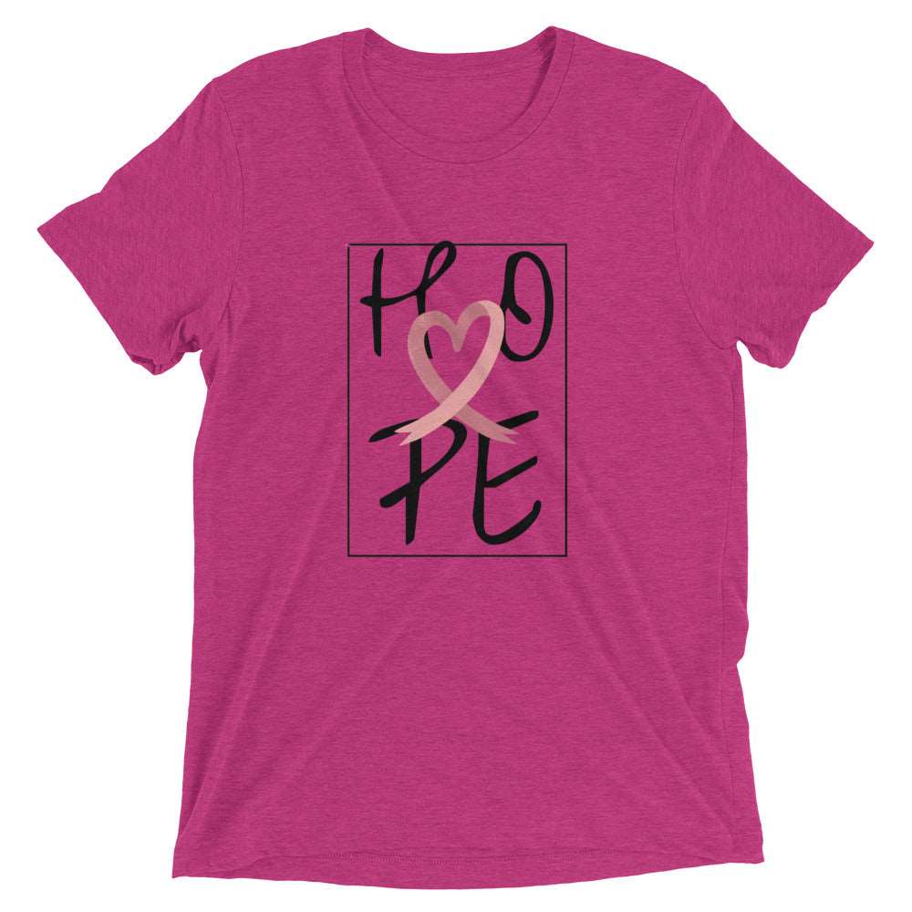 Beautifularo.com T-shirt Berry Triblend / XS Heart's Hope Tee 1