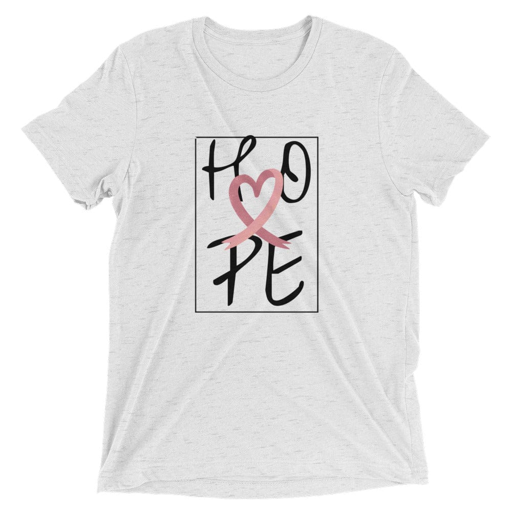Beautifularo.com T-shirt White Fleck Triblend / XS Heart's Hope Tee 1
